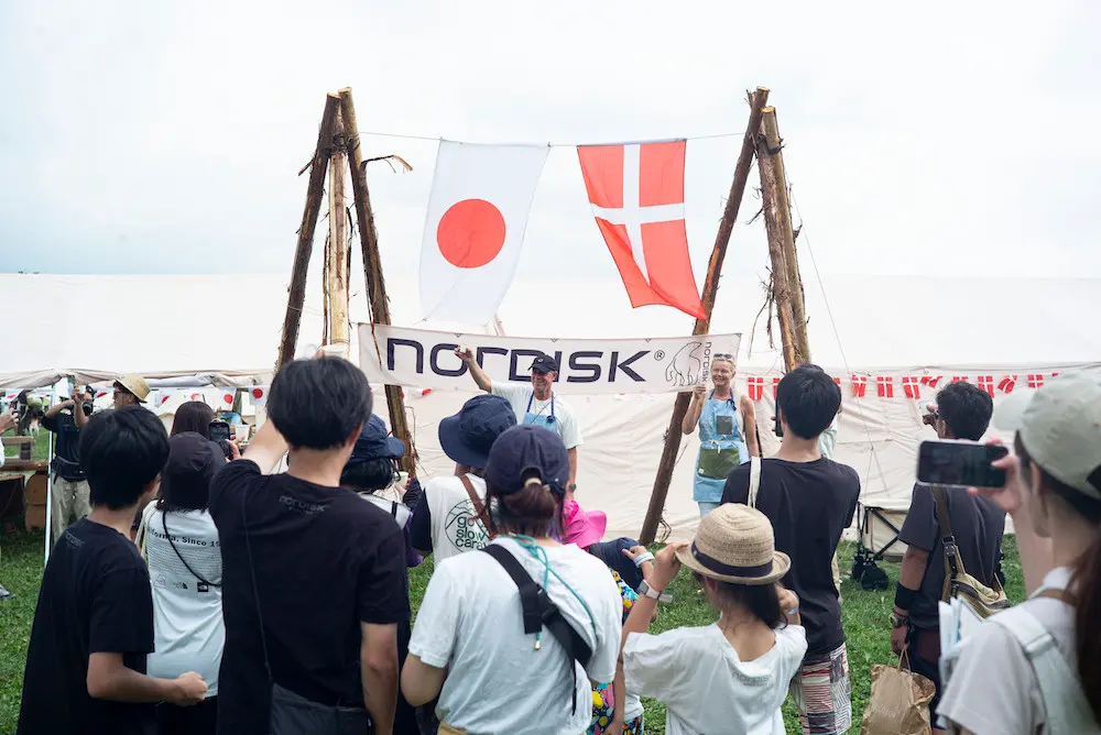 ノルディスク公式ファンミーティング「Hygge with Nordisk vol.8」ブランド125周年の今年はふもとっぱら20周年記念イベント「ROOT」と共同開催し、過去最大規模にパワーアップ！