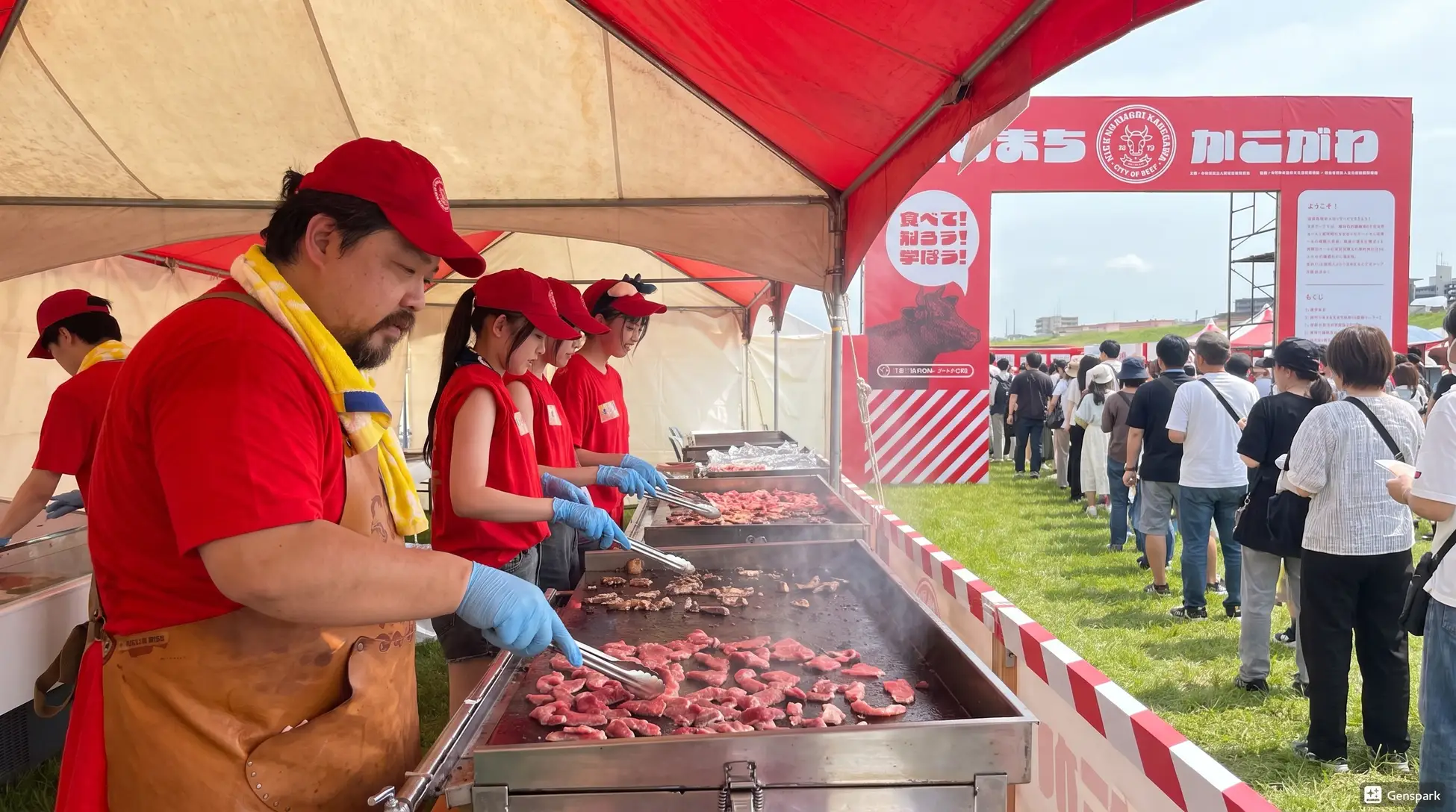 累計9.5万人が来場！“肉のまち加古川”で第4回「JAPAN BEEF FESTIVAL」開催～今年も肉のプロが集結。加古川和牛2,000食&丸亀製麺×志方牛のコラボうどんの無料試食も～
