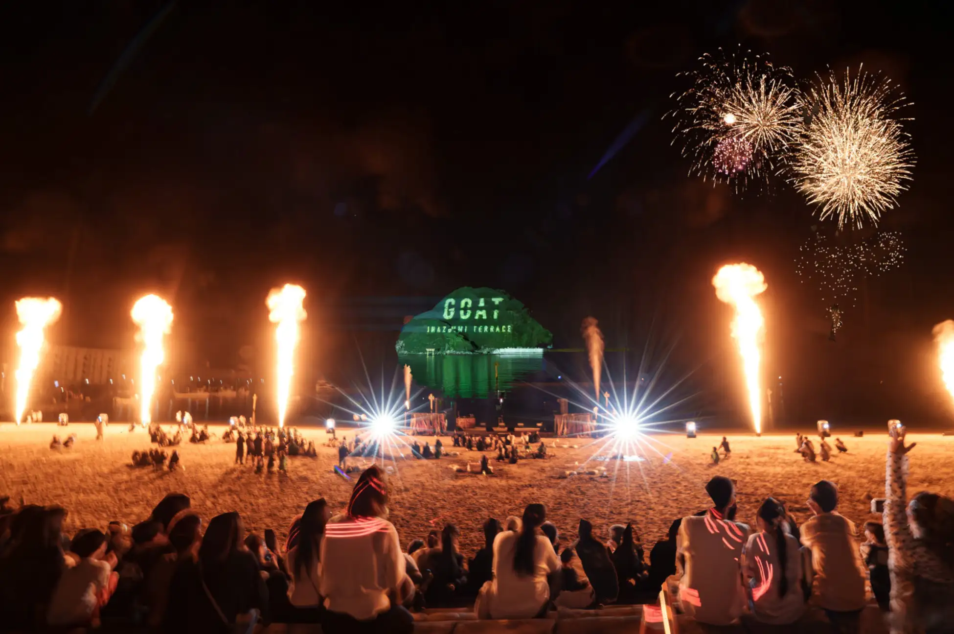 人口3,500人の町に5,000人が来場した絶景フェス【GOAT –INAZUMI Terrace 2026】9月26日(土)開催今年はSalyu、birdら豪華アーティストが出演！