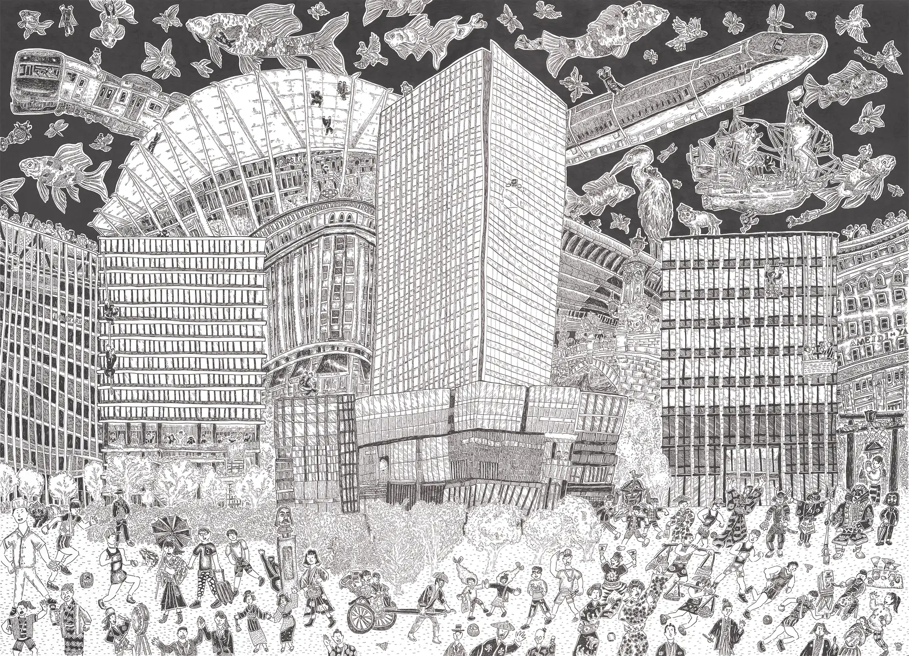 まちをめぐり、アートと出会う回遊型イベント「TOKYO ART DOTS」11月5日（木）～8日（日）開催　東京駅前で東京建物×ヘラルボニーが贈る“時代を超えた異彩の輝き”東京建物株式会社

