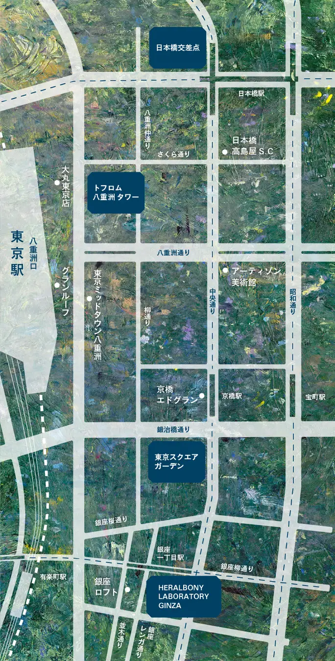 まちをめぐり、アートと出会う回遊型イベント「TOKYO ART DOTS」11月5日（木）～8日（日）開催　東京駅前で東京建物×ヘラルボニーが贈る“時代を超えた異彩の輝き”東京建物株式会社

