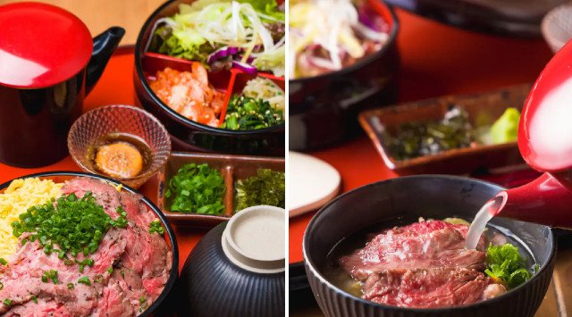 5月31日まで！話題の「和牛赤身のひつまぶし」が期間限定価格の1,480円！【日本酒・米屋 蔵バル 梅田店】～大阪・梅田に上陸！SNSで話題の「肉まぶし」をお得に楽しむ～株式会社Globridge