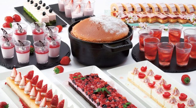 【横浜ロイヤルパークホテル】スカイブッフェ―春のお祝い料理といちごと桜のスイーツフェア―開催 株式会社ロイヤルパークホテルズアンドリゾーツ