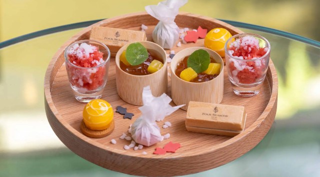 【フォーシーズンズホテル京都】日本の情緒あふれる「夏祭りアフタヌーンティー」がスタート見た目も味わいもこだわった「大人の夏祭り」 フォーシーズンズ　ジャパンコレクション