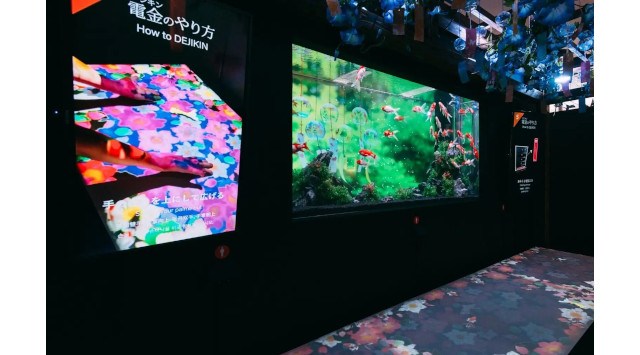 【4/25 OPEN】非日常を持ち帰る。金魚が舞うアート体験空間「沖縄金魚ミュージアム」が、あしびなーにいよいよ明日オープン　株式会社UWS ENTERTAINMENT